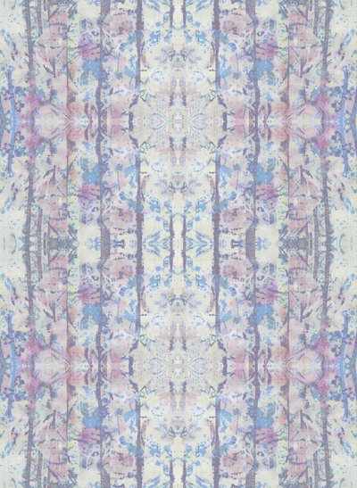 Bloom, 2015 (mixed media, tusz, termotransfer, akwarela, ilustracja, digital) autorstwa Beth Travers
