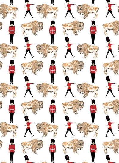 Buffalo Soldier, 2015 (ilustracja, cyfrowa) autorstwa Beth Travers