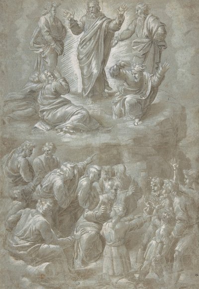 Przemienienie według Rafaela, 1511-51. autorstwa Biagio Pupini