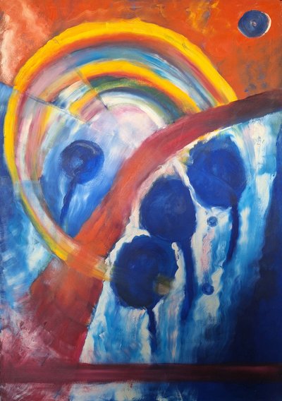 Krajobraz dośrodkowy autorstwa Bibiana Ulanosky