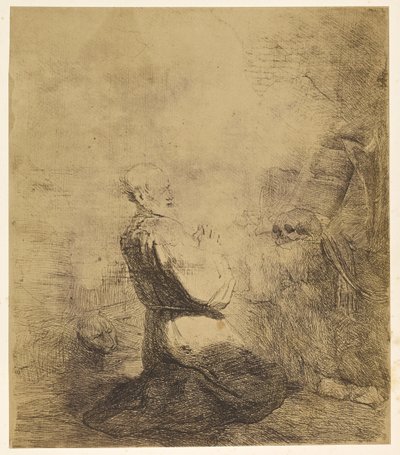 Święty Jerome (Wielki) autorstwa Bisson Frères
