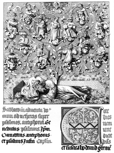 Niebiański koncert, XV wiek 1849. autorstwa Bisson and Cottard