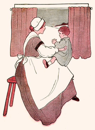 Klaskające rączki, ilustrowane przez Blanche Fisher Wright autorstwa Blanche Fisher Wright