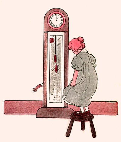 Hickory, Dickory, Dock!, autor: Blanche Fisher Wright autorstwa Blanche Fisher Wright