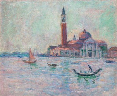 Francuski: Venise, la Salute autorstwa Blanche Hoschede-Monet