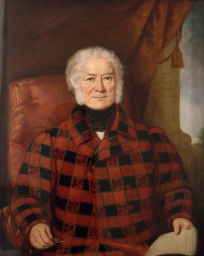 Dr John Borthwick Gilchrist (1759-1841) (olej na płótnie) autorstwa Blanconi Blanconi