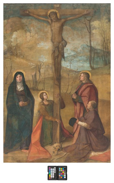 Krucyfiks Jezusa Chrystusa, Boccaccio Boccaccino autorstwa Boccaccio Boccaccino