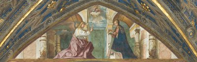 Sopran, Boccaccio Boccaccino, Zwiastowanie 1506-07 autorstwa Boccaccio Boccaccino