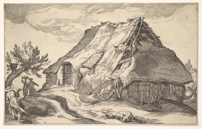 Krajobraz z domem wiejskim, 1613. autorstwa Boetius Adams Bolswert