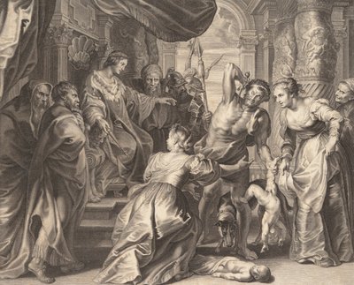 Wyrok Salomona, 1595-1633. autorstwa Boetius Adams Bolswert