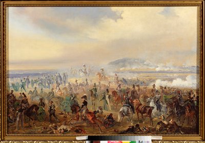 Bitwa pod Lipskiem w październiku 1813 (lub Bitwa Narodów, Wojna Napoleońska autorstwa Bogdan Willewalde