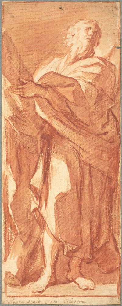Święty Andrzej autorstwa Bolognese 17th Century