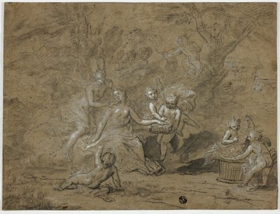 Kupidyn i Psyche autorstwa Bon Boullongne