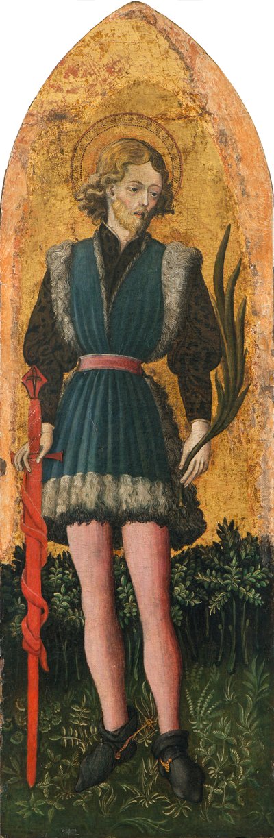St Julian, c.1450 (tempera na pokładzie) autorstwa Bonifacio Bembo