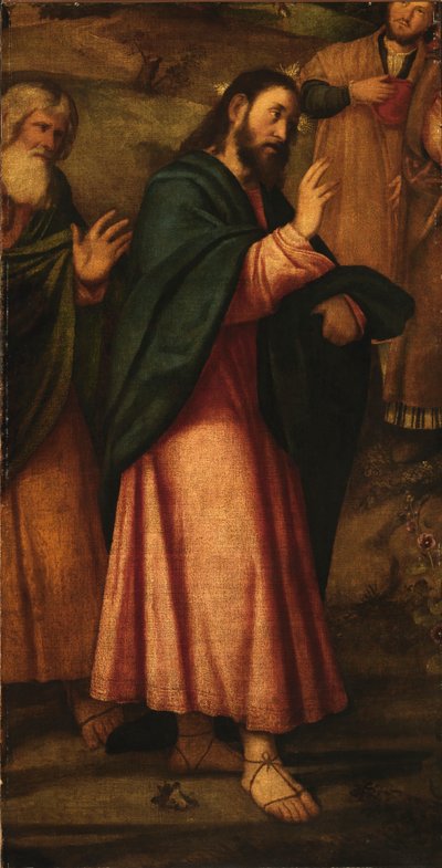 Chrystus przemawiający do ludu, początek XVI wieku autorstwa Bonifacio de