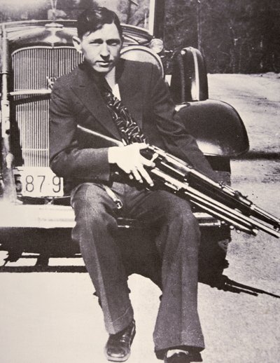 Clyde Barrow autorstwa Bonnie Parker