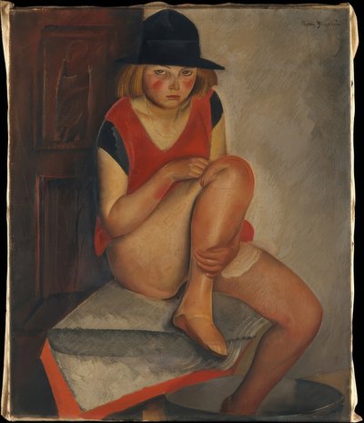 Modelka autorstwa Boris D. Grigorjew