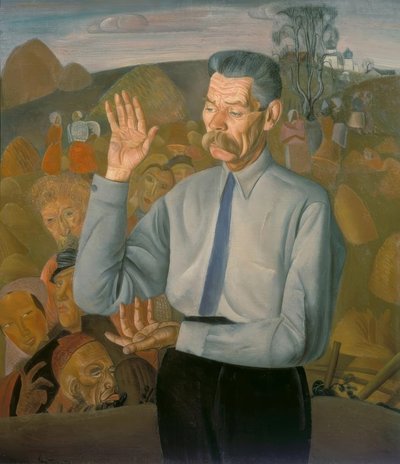 Maksym Gorki autorstwa Boris D. Grigorjew