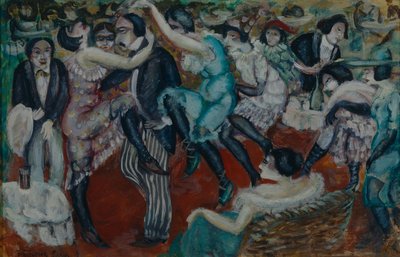 Śpiewająca kawiarnia, 1913 autorstwa Boris Dmitrievich Grigoriev