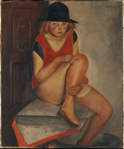 Model, ok. 1926 autorstwa Boris Dmitrievich Grigoriev