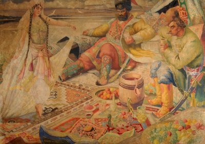 Stiepan Razin autorstwa Boris Mikhailovich Kustodiev