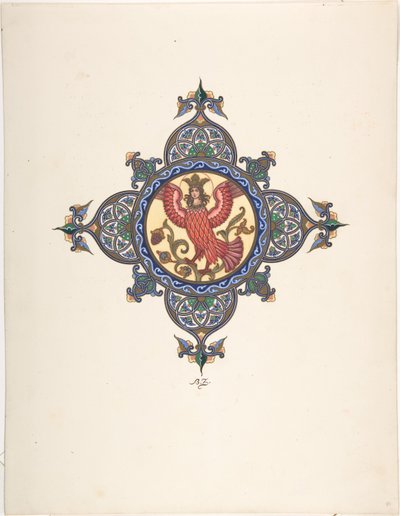 Ognisty ptak jako Carewna, ok. 1925 autorstwa Boris Vasilievich Zvorykin