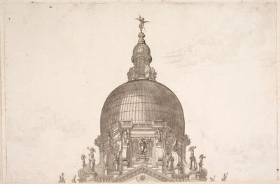 Procesja do Santa Maria della Salute 1631 autorstwa Boschini