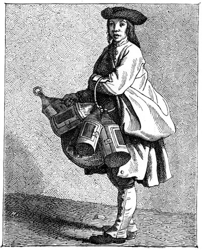 Kupiec latarni, 1737-1742. autorstwa Bouchardon