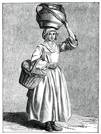 Mleczarka, 1737-1742. autorstwa Bouchardon