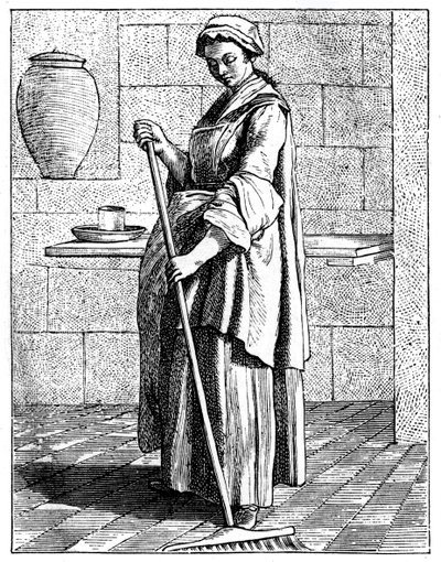 Zamiatacz, 1737-1742. autorstwa Bouchardon