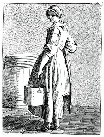 Zielone orzechy włoskie, 1737-1742. autorstwa Bouchardon