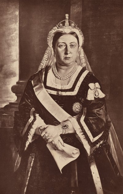 Jej Wysokość Królowa Wiktoria, Cesarzowa Indii autorstwa Bourne and Shepherd