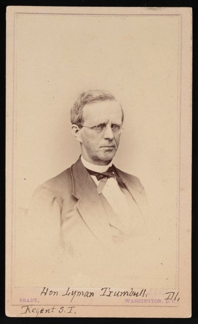 Portret Lymana Trumbulla 1813-1896, w latach 1862-1869. autorstwa Brady