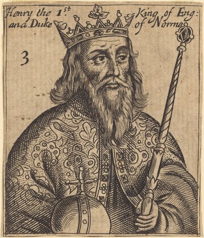 Henryk I, król Anglii autorstwa British 17th Century