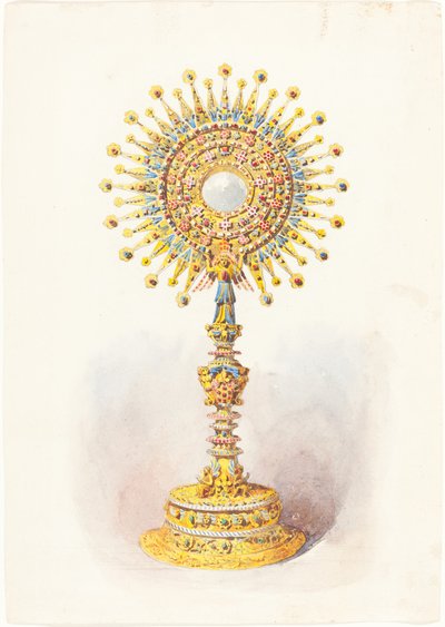 Monstrancja autorstwa British 19th Century