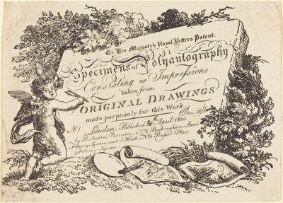 Strona tytułowa autorstwa British 19th Century