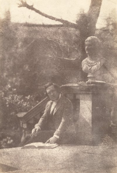 Portret mężczyzny, lata czterdzieste XIX wieku (zdjęcie) autorstwa British Photographer