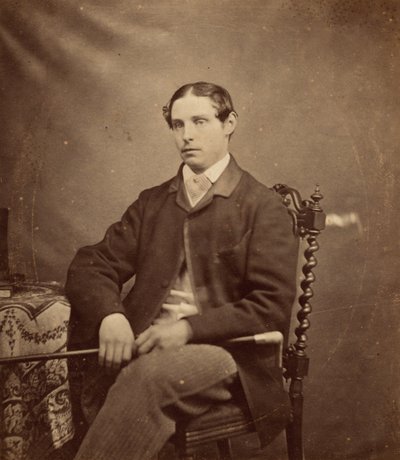 Portret mężczyzny, ok. 1855 (zdjęcie) autorstwa British Photographer
