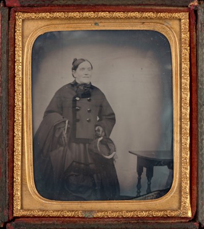 Portret kobiety, ok. 1860 (zdjęcie) autorstwa British Photographer