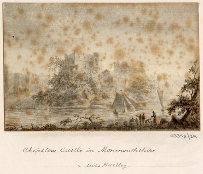 Cykl szkiców, widoków w Wielkiej Brytanii, na kontynencie iw Ameryce 1772-1778 (akwarela) autorstwa British School