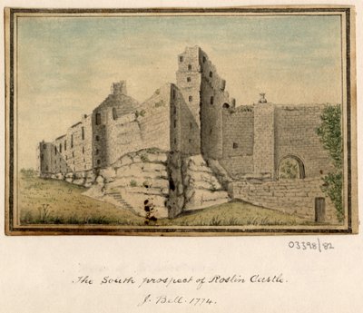 Cykl szkiców, widoków w Wielkiej Brytanii, na kontynencie iw Ameryce 1772-1778 (akwarela) autorstwa British School