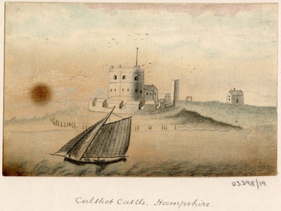 Cykl szkiców, widoków w Wielkiej Brytanii, na kontynencie iw Ameryce 1772-1778 (akwarela) autorstwa British School