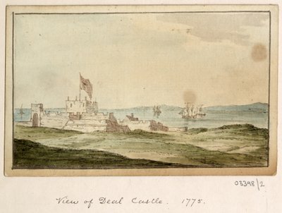 Cykl szkiców, widoków w Wielkiej Brytanii, na kontynencie iw Ameryce 1772-1778 (akwarela) autorstwa British School