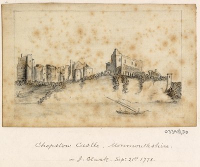 Cykl szkiców, widoków w Wielkiej Brytanii, na kontynencie iw Ameryce 1772-1778 (akwarela) autorstwa British School