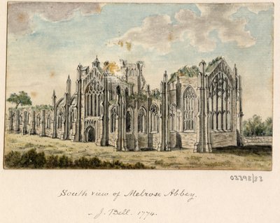 Cykl szkiców, widoków w Wielkiej Brytanii, na kontynencie iw Ameryce 1772-1778 (akwarela) autorstwa British School
