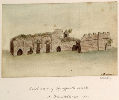 Uma série de esboços, vistas na Grã-Bretanha, no continente e na América 1772-1778 (aquarela)polonês autorstwa British School