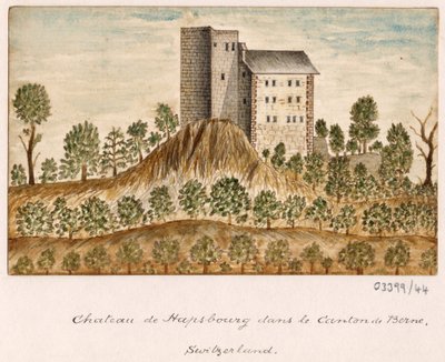 Cykl szkiców, widoków w Wielkiej Brytanii, na kontynencie iw Ameryce 1772-1778 (akwarela) autorstwa British School