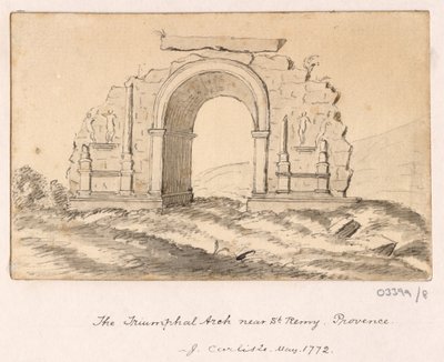 Cykl szkiców, widoki w Wielkiej Brytanii, na kontynencie iw Ameryce 1772-1778 (szkic) autorstwa British School