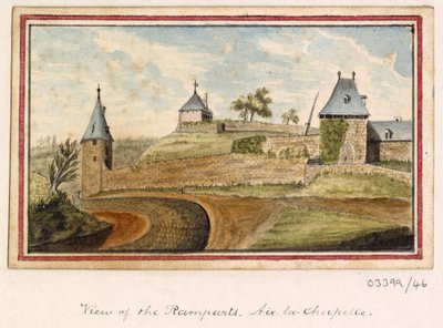 Cykl szkiców, widoków w Wielkiej Brytanii, na kontynencie iw Ameryce 1772-1778 (akwarela) autorstwa British School