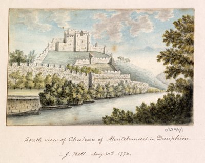 Cykl szkiców, widoków w Wielkiej Brytanii, na kontynencie iw Ameryce 1772-1778 (akwarela) autorstwa British School